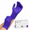 Mănuși din nitril violete, fără pudră, ambalaj 100 bucăți, Zarys EasyCare Flex Mănuși din nitril violete, fără pudră, ambalaj 100 bucăți, Zarys EasyCare Flex