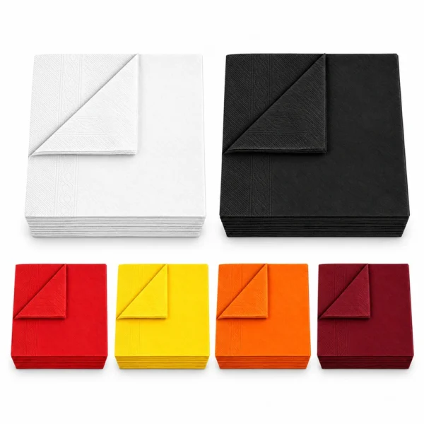 Servetele RZT-Pro 33x33 2-straturi pliere 1-4 6 culori Servetele RZT-Pro 33x33 2-straturi pliere 1-4 6 culori