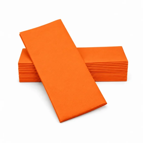 Servetele RZT Pro 33x33 pliere-1-8-Portocaliu Servetele RZT Pro 33x33 pliere-1-8-Portocaliu