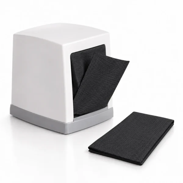 Servetele RZT-Pro dispenser L-3 plieri 250 foi Negru cu dispenser Servetele RZT-Pro dispenser L-3 plieri 250 foi Negru cu dispenser