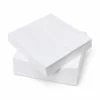 Șervețele de masă din celuloză, 1 strat, 23 × 23 cm, 1500 foi Alb