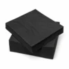 Șervețele de masă din celuloză, 1 strat, 23 × 23 cm, 1500 foi Negru
