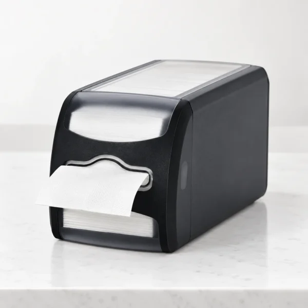 Șervețele din celuloză pentru dispenser T4, 2 straturi, albe, 280 foi Dispenser negru Șervețele din celuloză pentru dispenser T4, 2 straturi, albe, 280 foi Dispenser negru