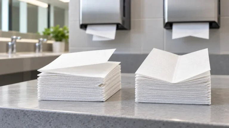 Z-Fold sau V-Fold: ce tip de prosop se potrivește dispenserului dvs